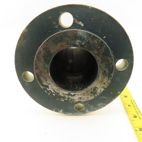 Weldbend 3" Butt Weld 4 Bolt Raised Face Flange 150#  Pipe Extension 12-3/4" OAL