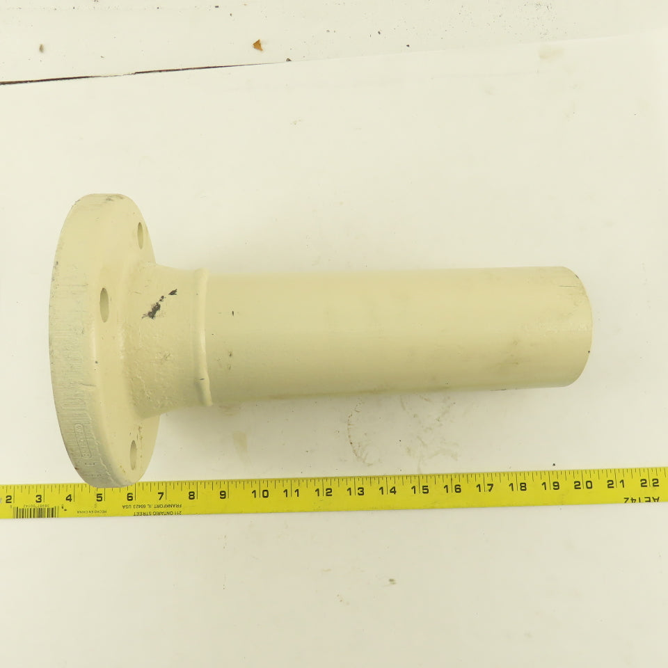 Weldbend 3" Butt Weld 4 Bolt Raised Face Flange 150#  Pipe Extension 12-3/4" OAL