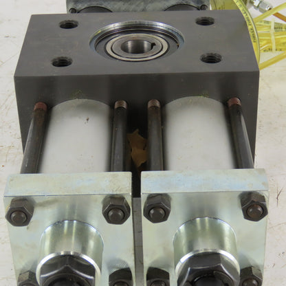 phd R13R 8 090-A-D-E-H-V Multi Position Air Oil Rotary Actuator 1-1/8" Thru Bore