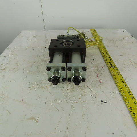 phd R13R 8 090-A-D-E-H-V Multi Position Air Oil Rotary Actuator 1-1/8" Thru Bore