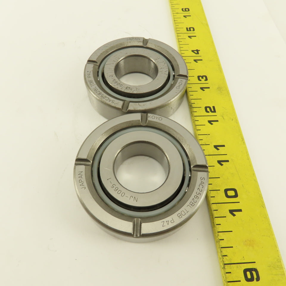 Koyo SAC2562BLTDB MG P4Z Precision Roller Bearing 25mm x 62mm x 15mm Box Of 2