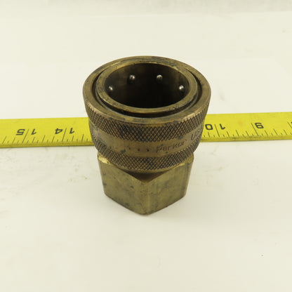 Perfecting Coupling Series E 1" NPT Female Straight Thru Coupling 2200 PSI