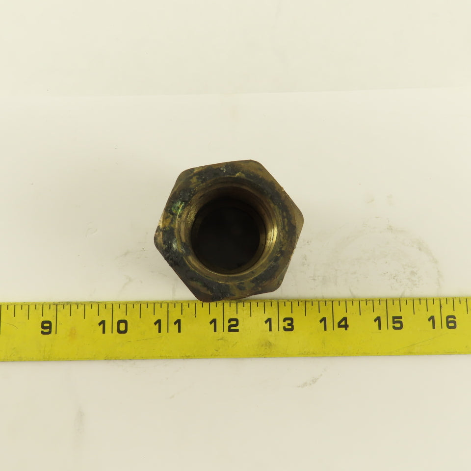 Perfecting Coupling Series E 1" NPT Female Straight Thru Coupling 2200 PSI