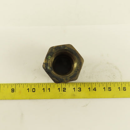 Perfecting Coupling Series E 1" NPT Female Straight Thru Coupling 2200 PSI