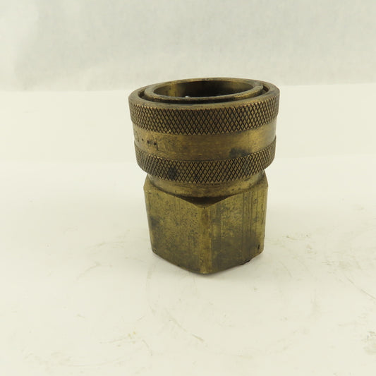Perfecting Coupling Series E 1" NPT Female Straight Thru Coupling 2200 PSI