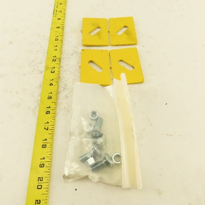 Wirecrafters APPK Steel Fence Partition Guarding Panel Bracket Kit  Lot Of 3