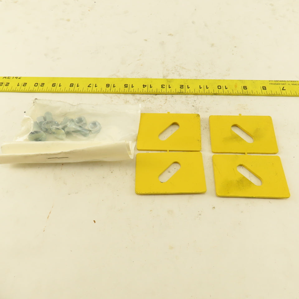 Wirecrafters APPK Steel Fence Partition Guarding Panel Bracket Kit  Lot Of 3