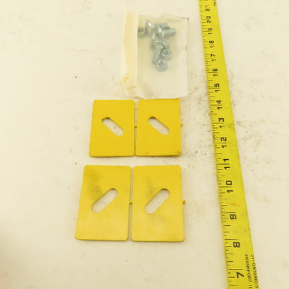 Wirecrafters APPK Steel Fence Partition Guarding Panel Bracket Kit  Lot Of 3