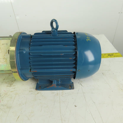 Weg TE1BF0X0N 5Hp 1755RPM 230/460V Side Ported Mixer Agitator