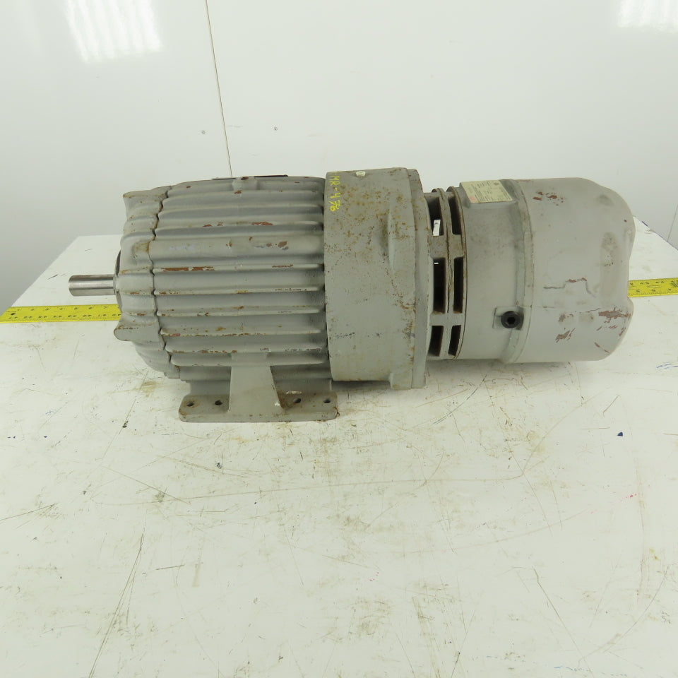 Delco EG2104AP 3Hp 1765RPM 460V 213Y AC Motor W/ Stearns Brake