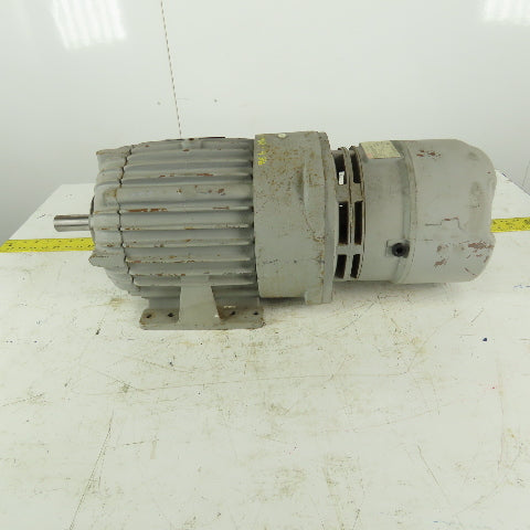 Delco EG2104AP 3Hp 1765RPM 460V 213Y AC Motor W/ Stearns Brake