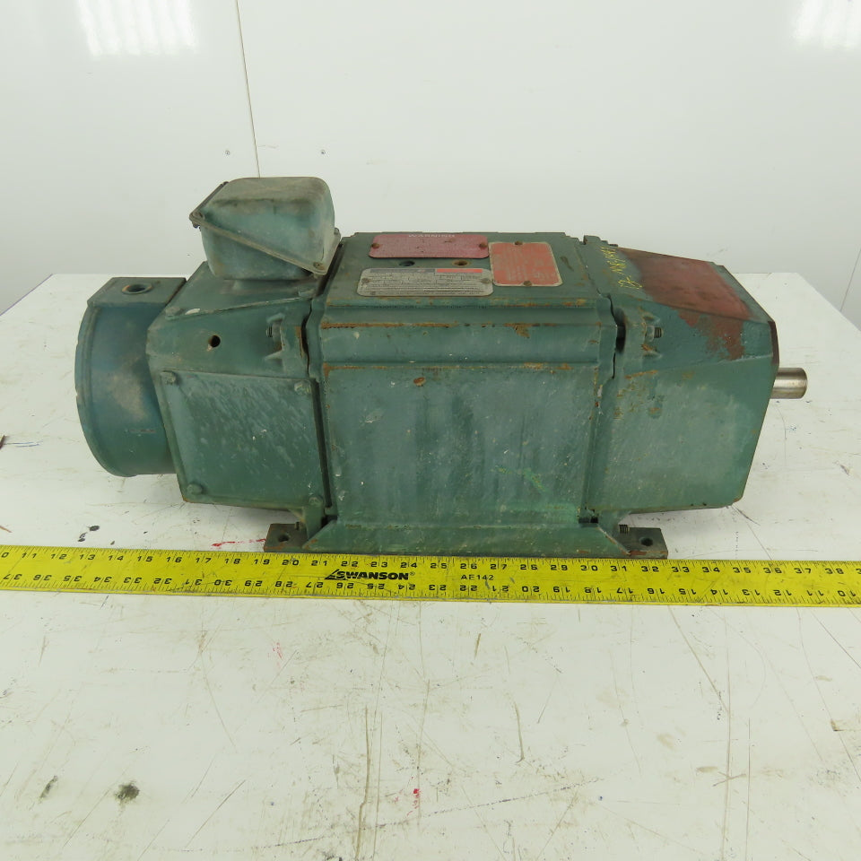 Reliance M28964-T1-RG 3Hp 1750RPM 180V Direct Current Motor W/ Tachogenerator