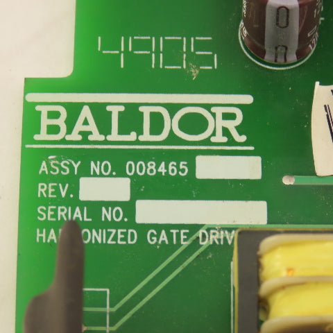 Baldor 008465 Sweodrive Harmonized Gate Drive Board Parts/ Repair As Is