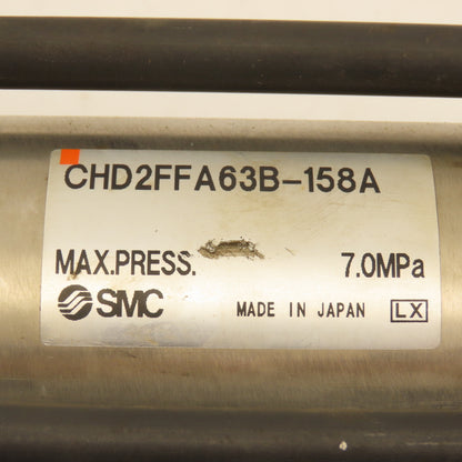 SMC CHD2FFA63B-158A 63mm Bore 158mm Stroke Hydraulic Cylinder Stainless Steel
