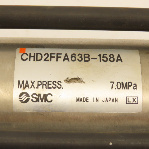 SMC CHD2FFA63B-158A 63mm Bore 158mm Stroke Hydraulic Cylinder Stainless Steel