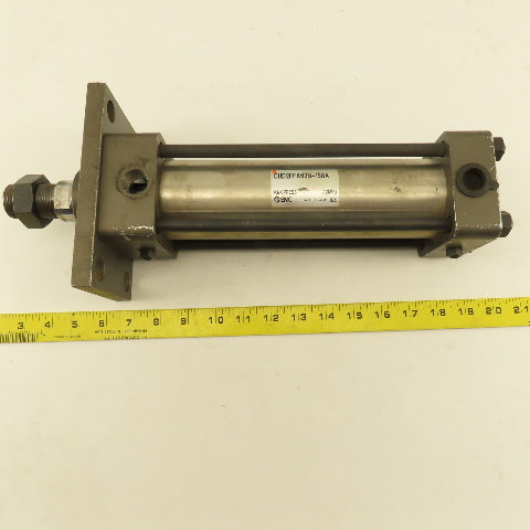 SMC CHD2FFA63B-158A 63mm Bore 158mm Stroke Hydraulic Cylinder Stainless Steel