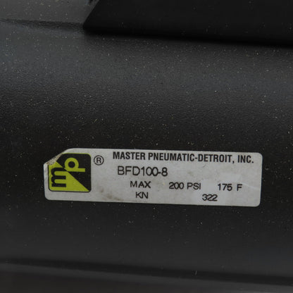 Master Pneumatic BFCD201H-8E8 BFD100-8 1" NPT 2 Stage Airline Filter Assembly