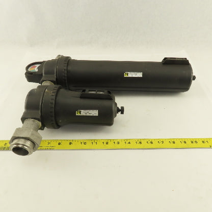 Master Pneumatic BFCD201H-8E8 BFD100-8 1" NPT 2 Stage Airline Filter Assembly