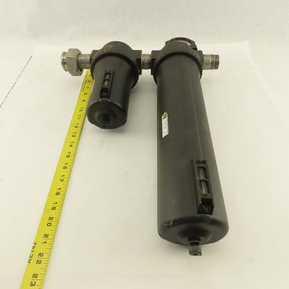Master Pneumatic BFCD201H-8E8 BFD100-8 1" NPT 2 Stage Airline Filter Assembly