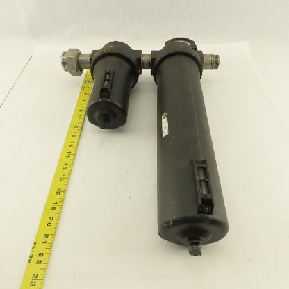 Master Pneumatic BFCD201H-8E8 BFD100-8 1" NPT 2 Stage Airline Filter Assembly