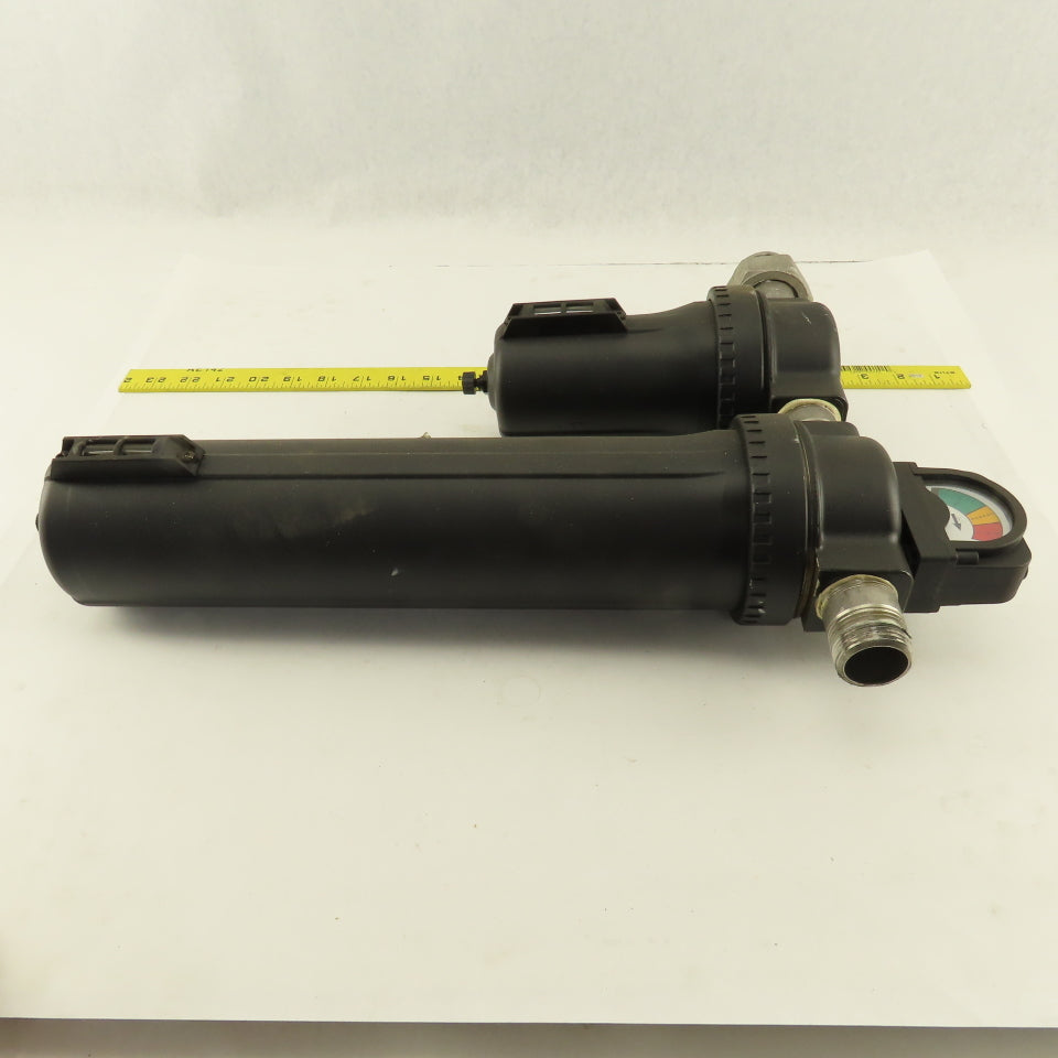Master Pneumatic BFCD201H-8E8 BFD100-8 1" NPT 2 Stage Airline Filter Assembly