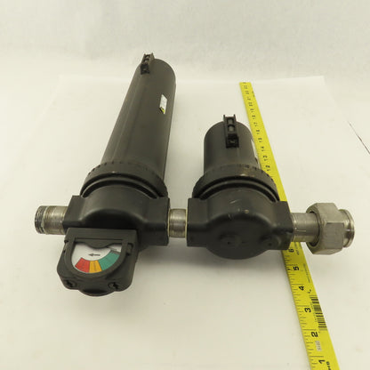 Master Pneumatic BFCD201H-8E8 BFD100-8 1" NPT 2 Stage Airline Filter Assembly