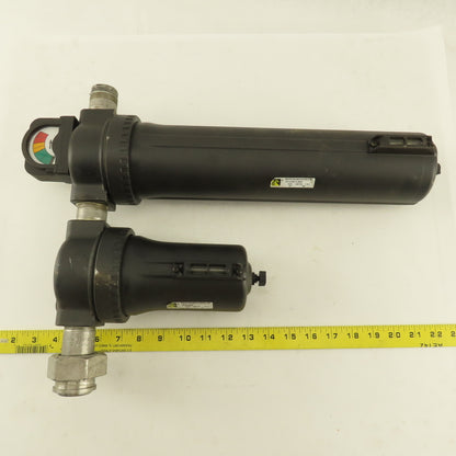 Master Pneumatic BFCD201H-8E8 BFD100-8 1" NPT 2 Stage Airline Filter Assembly