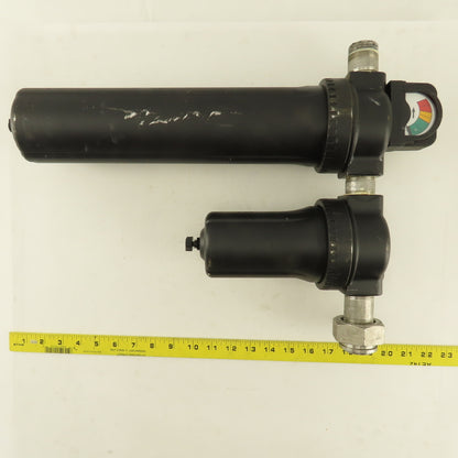 Master Pneumatic BFCD201H-8E8 BFD100-8 1" NPT 2 Stage Airline Filter Assembly