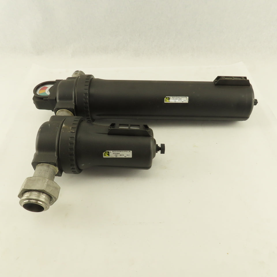 Master Pneumatic BFCD201H-8E8 BFD100-8 1" NPT 2 Stage Airline Filter Assembly