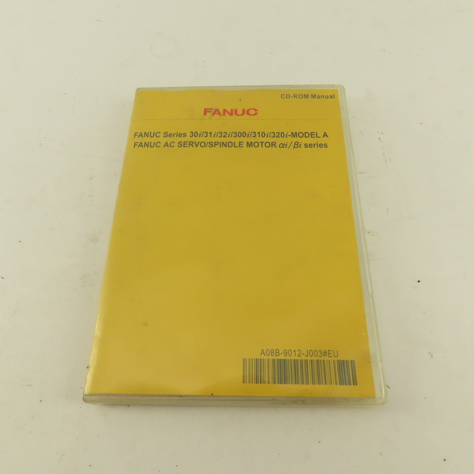 Fanuc A08B-9012-J003#EU Ver. 5.2 Series 30i/31i/32i-Model A CD-ROM Manual
