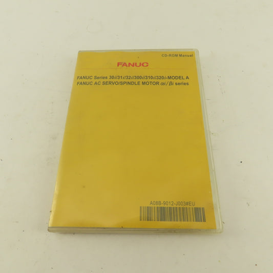 Fanuc A08B-9012-J003#EU Ver. 5.2 Series 30i/31i/32i-Model A CD-ROM Manual