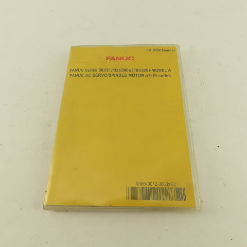 Fanuc A08B-9012-J003#EU Ver. 5.2 Series 30i/31i/32i-Model A CD-ROM Manual