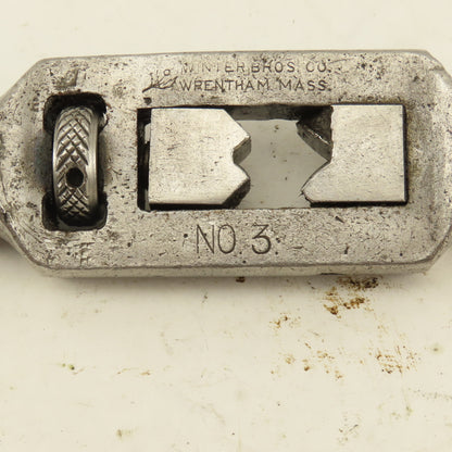 Winter Bros. No. 3 Vintage Tap Handle For 1/2" Square Shank