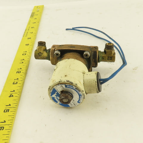 SMC VPW 2145 100VAC 0-10 PSI 3/8" NPT Solenoid Valve