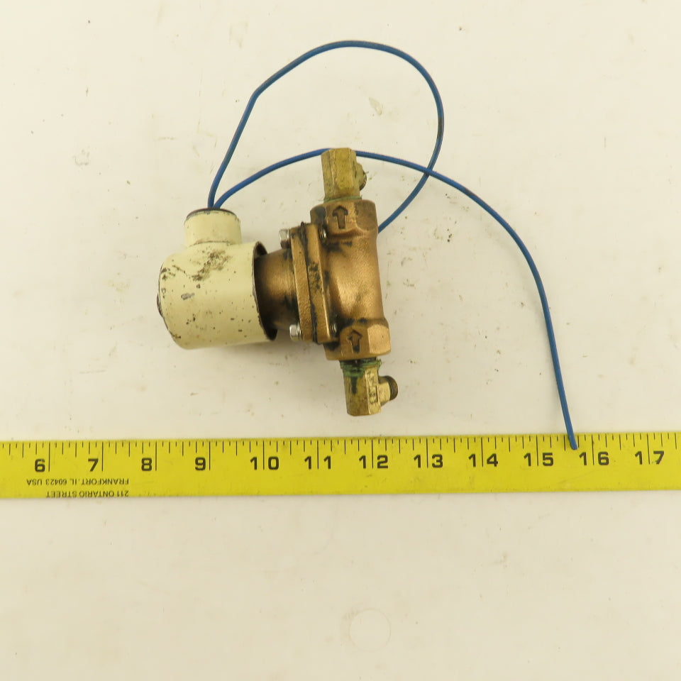SMC VPW 2145 100VAC 0-10 PSI 3/8" NPT Solenoid Valve