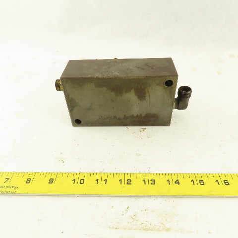 2 Pilot 2 Way And 4 Way Hydraulic Steel Block Manifold
