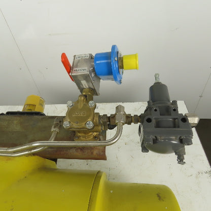 Hytork 4580 Pneumatic Air Actuator 120PSI W/Control Valves & Position Monitor