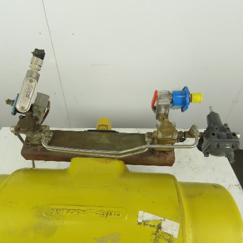 Hytork 4580 Pneumatic Air Actuator 120PSI W/Control Valves & Position Monitor