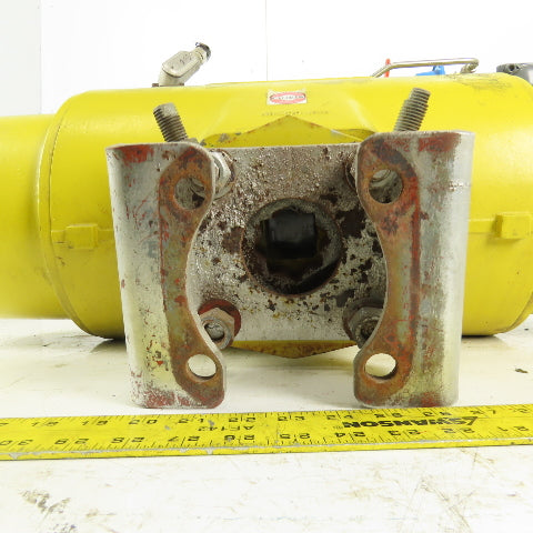 Hytork 4580 Pneumatic Air Actuator 120PSI W/Control Valves & Position Monitor