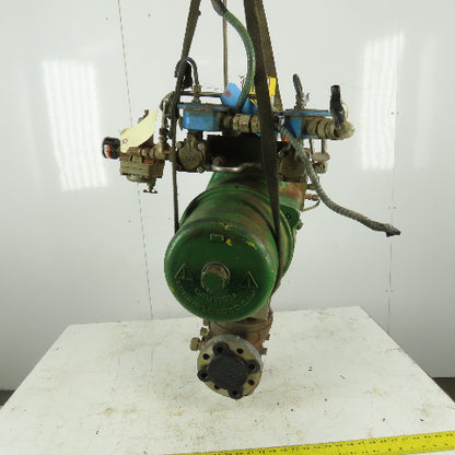 Hytork 2585 Pneumatic Air Actuator W/Position Monitor & 2" Stainless Ball Valve
