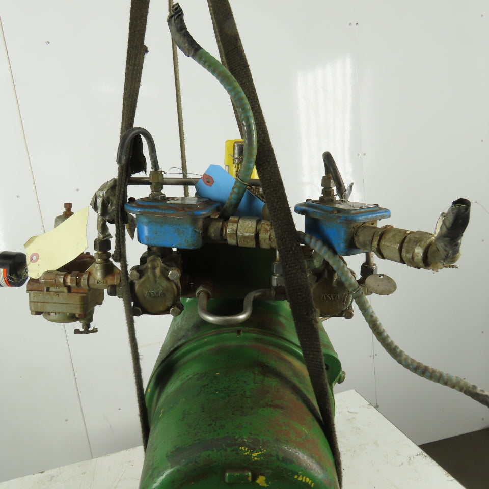 Hytork 2585 Pneumatic Air Actuator W/Position Monitor & 2" Stainless Ball Valve