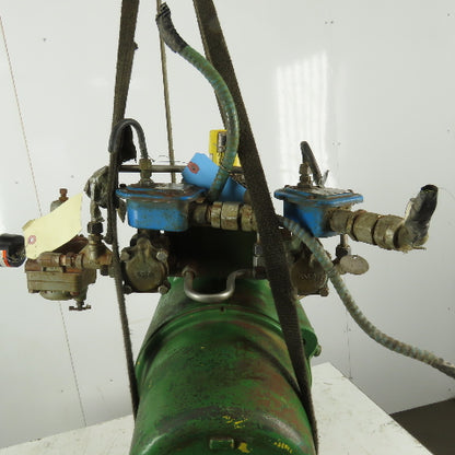 Hytork 2585 Pneumatic Air Actuator W/Position Monitor & 2" Stainless Ball Valve