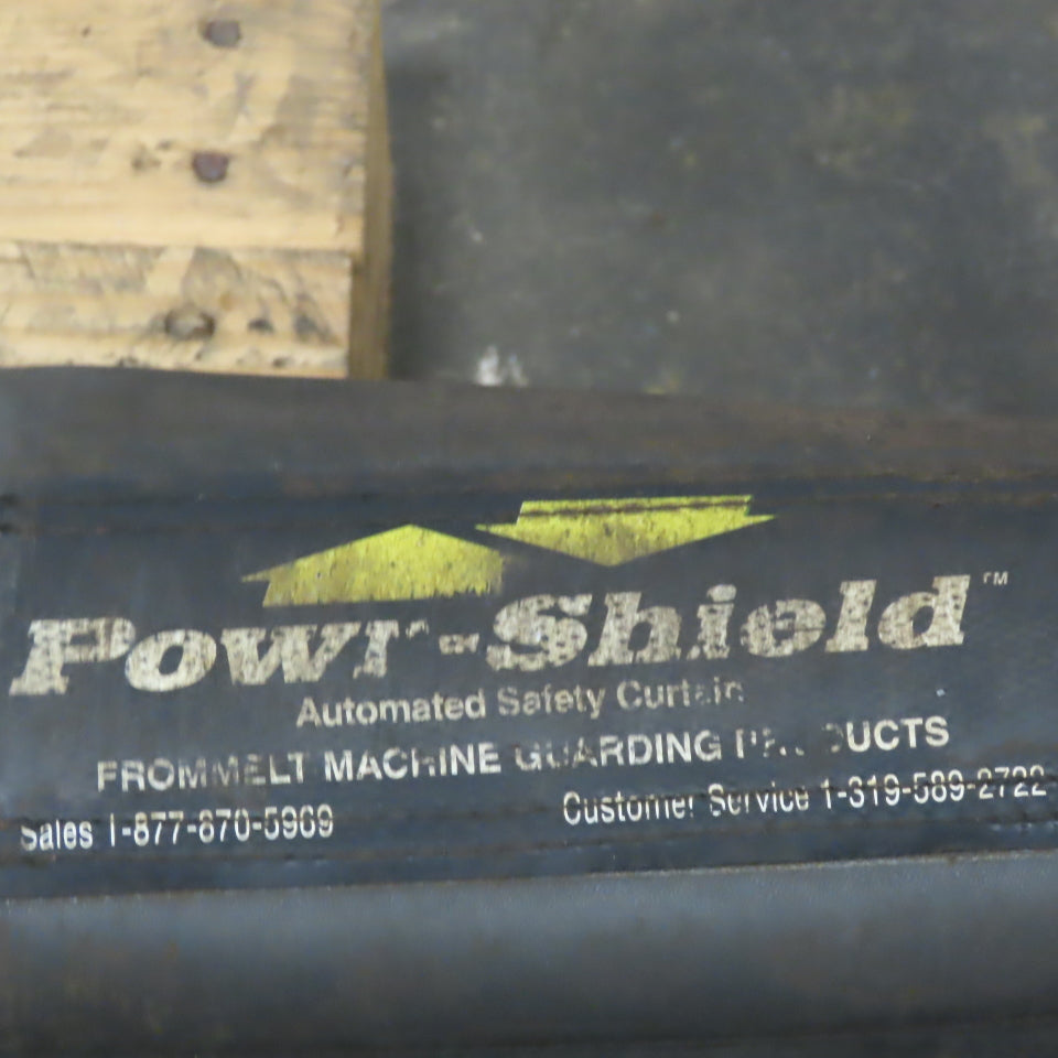 Rite Hite Power Drop Down Safety Welding Curtain 99"W x 76"H 208-230/460V 3Ph