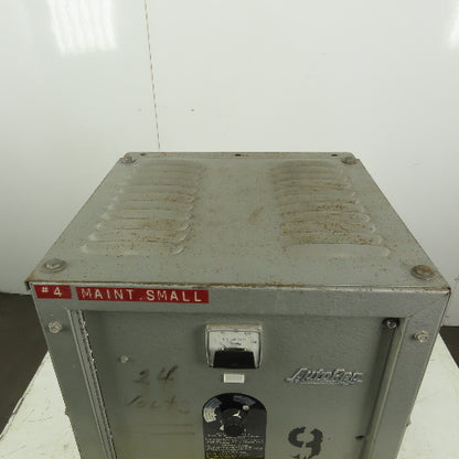C&D AR12C/E520 30VDC 120A Forklift Battery Charger 208-230/460V Single Phase 1Ph