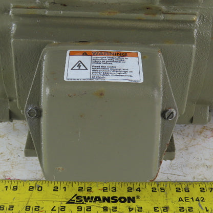 General Electric 5KS182SAB207A 3Hp 1760RPM 3Ph 460V 182TC Severe Duty AC Motor
