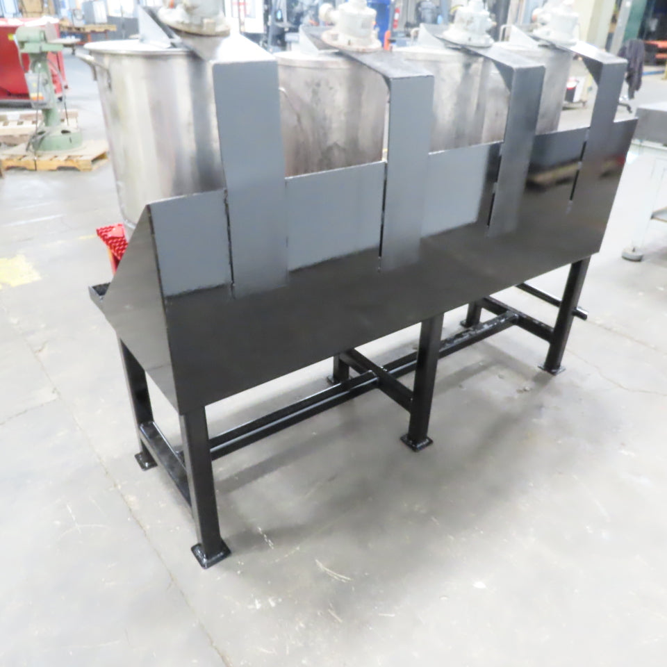 4 Pot/Tank Paint Mixer Stand Dispensing Station