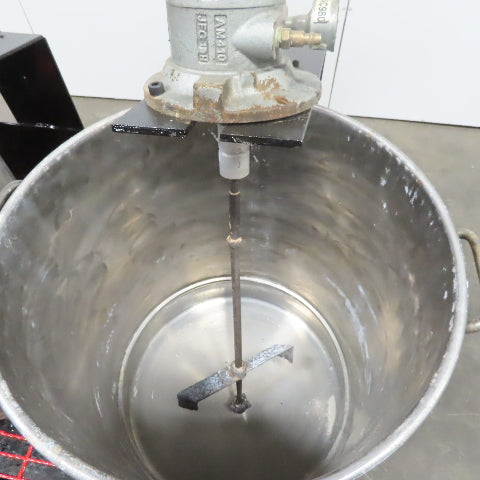4 Pot/Tank Paint Mixer Stand Dispensing Station