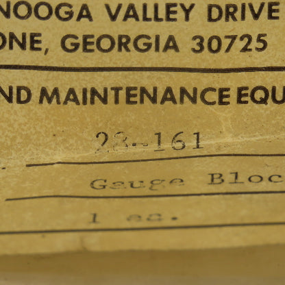 Tame Inc. 23-161 Gauge Block