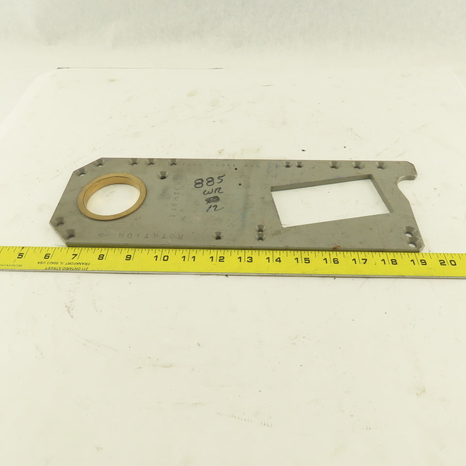 Tame Model 60 Hydraulic Wrench Tooling Plate Brass Bushing Bore 2-1/4"
