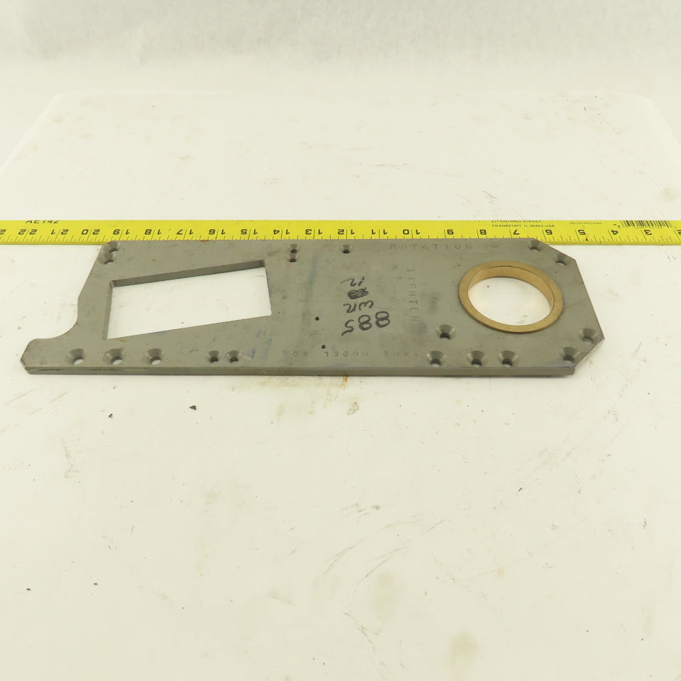 Tame Model 60 Hydraulic Wrench Tooling Plate Brass Bushing Bore 2-1/4"